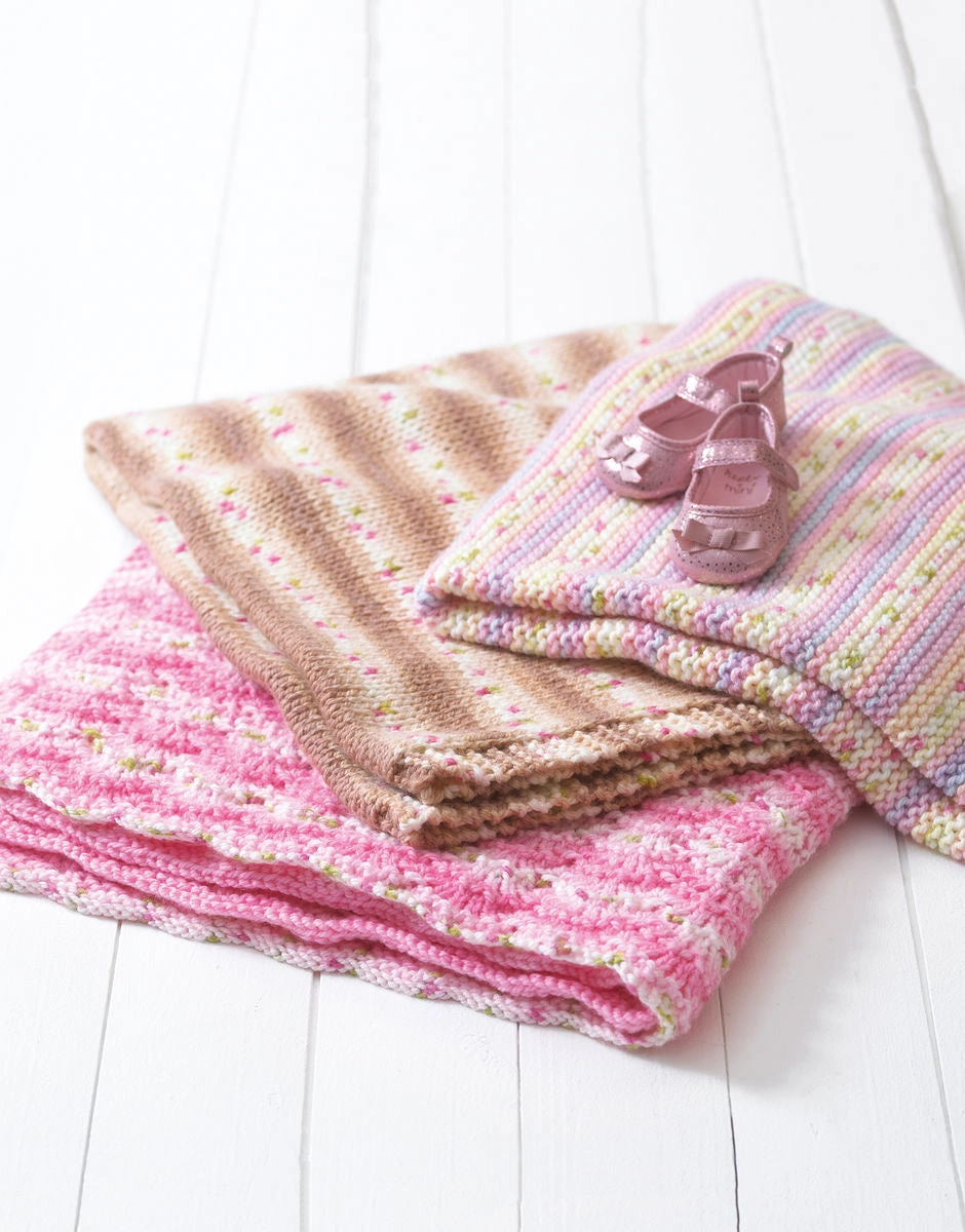 Cozy Baby Blanket Trio: Easy Knits for Sweet Dreams by Hayfield